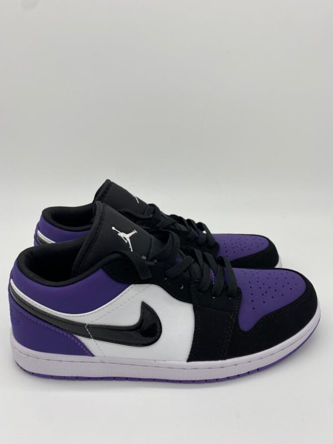 Nike Air Jordan 1 Purple/White Low Court Size 9.5