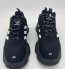 Balenciaga X Adidas Black Triple S Sneakers Size 9