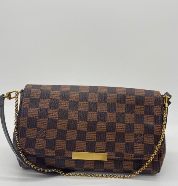 Louis Vuitton Brown Damier Ébène Favorite MM Bag