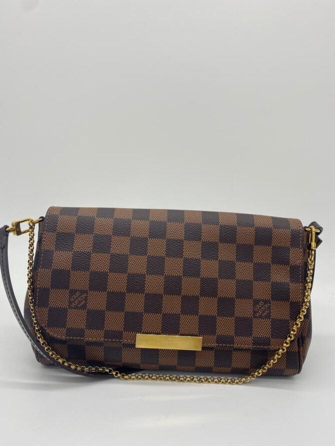 Louis Vuitton Brown Damier Ébène Favorite MM Bag