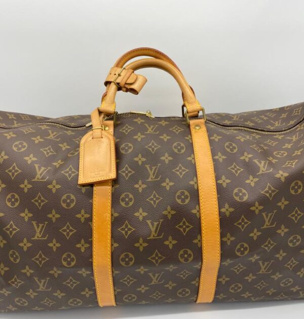 Louis Vuitton Monogram Canvas Keepall 60 Duffel Bag