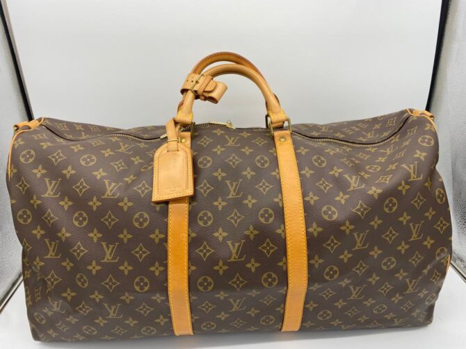 Louis Vuitton Monogram Canvas Keepall 60 Duffel Bag